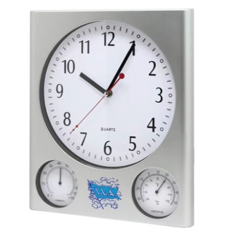 Weather Station Wall Clock